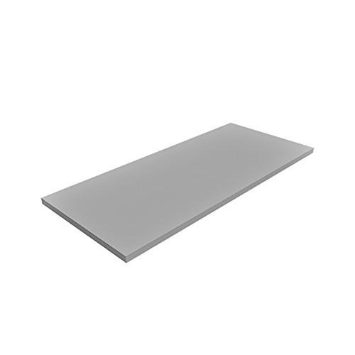 Regalboden Einlegeboden LICHT-GRAU 767 x 437 mm (L 76,7 cm x B 43,7 cm) Fachboden für 80 cm Küchensc