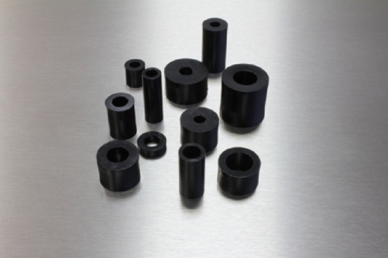 Distanzhülsen für M6 Schrauben, Länge 10mm, Kunststoff schwarz, 10 Stk.