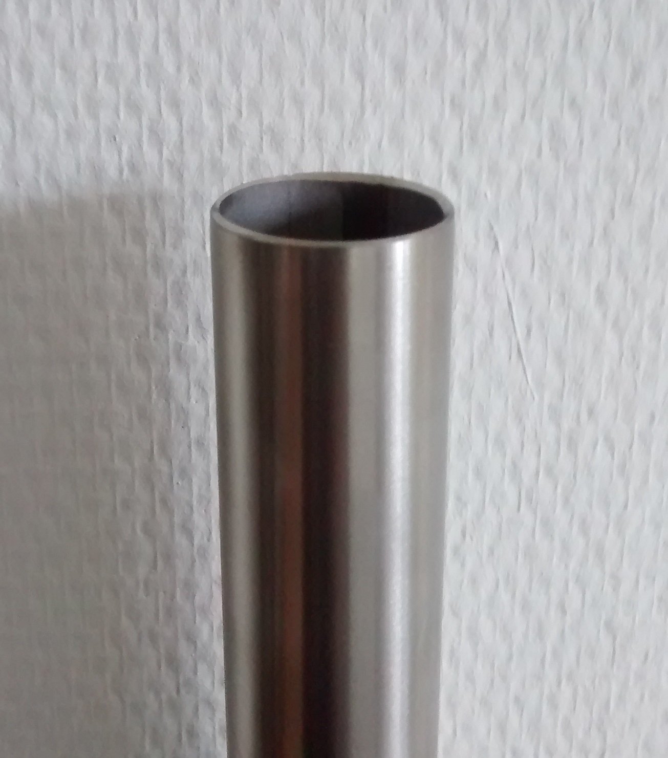 250 mm / 25 cm Kleiderstange aus V2A Edelstahl